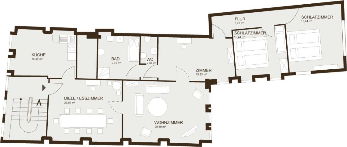 Altstadt Apartments Luneburg Ngoại thất bức ảnh
